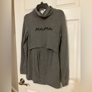 Latched Mama Gray Sweater